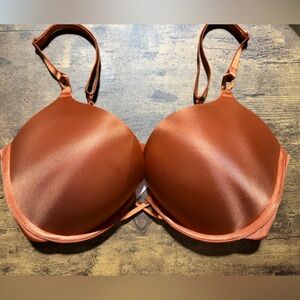 Victoria's Secret Burnt Orange Satin Lingerie